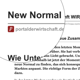 New Normal und Zukunft WIR veröffentlicht auf portalderwirtschaft.de 09_2020 von Ulrike Stahl Workshops, die das WIR-Gefühl im Team entfalten