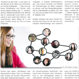 Niemand ist eine Insel_HMS 12_2019 von Ulrike Stahl Teamentwicklung für virtuelle und globale Teams